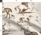 Traditional British Countryside Classic Sepia Horses Fox Hunt Equestrian Toile Vintage Horseback Riding Dogs Side Saddle Autumn Outdoor Sports Custom Printed Fabric by Spoonflower Various Fabrics by the Yard or Fat Quarter
